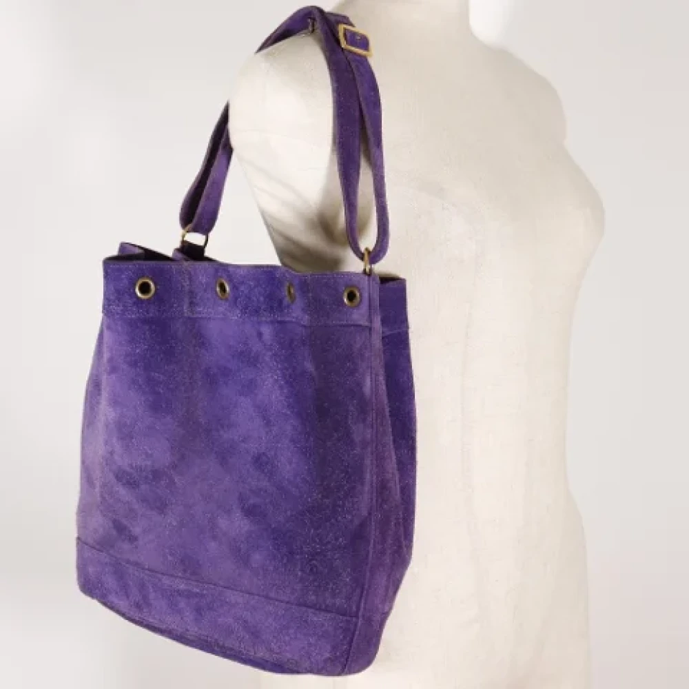 Hermès Vintage Pre-owned Fabric crossbody-bags Purple Dames