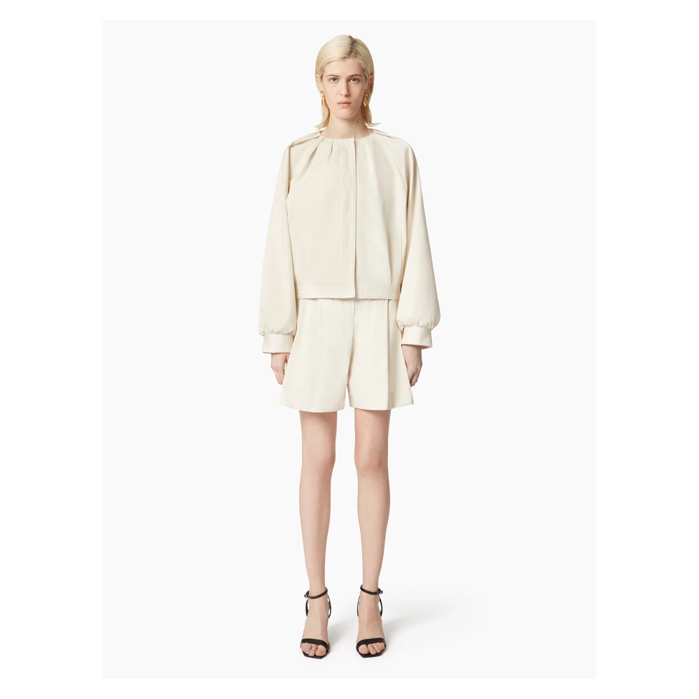 Nina Ricci Kort Katoen White Dames