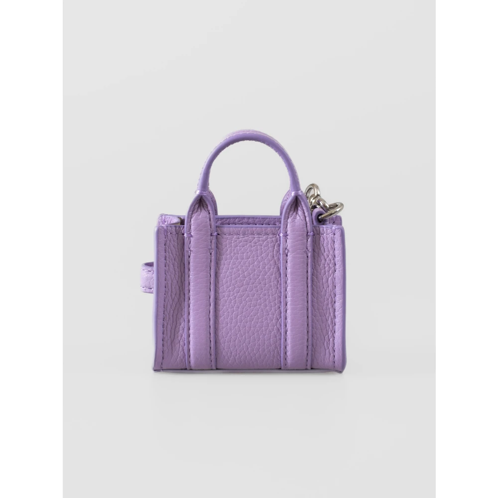 Marc Jacobs Nano Tote Bag Charm Purple Dames