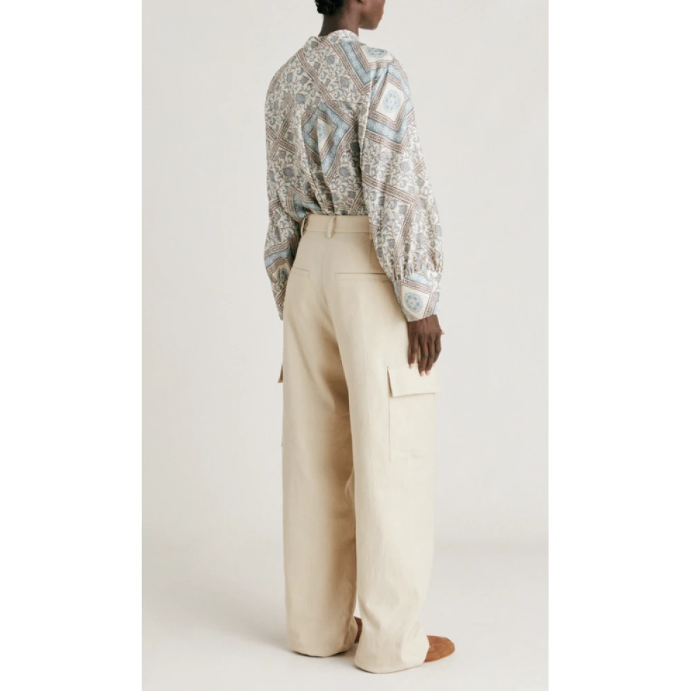 Momoni Trousers Beige Dames