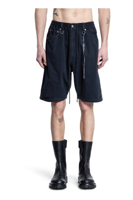 black-denim-destroyed-shorts-with-drawstrings