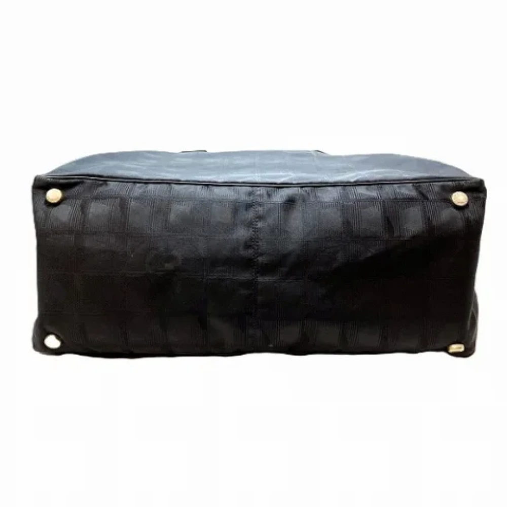 Chanel Vintage Pre-owned Nylon chanel-bags Black Dames