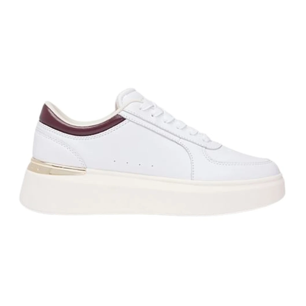 Tommy Hilfiger Women's White Sneakers, 8 Uk, Trainers