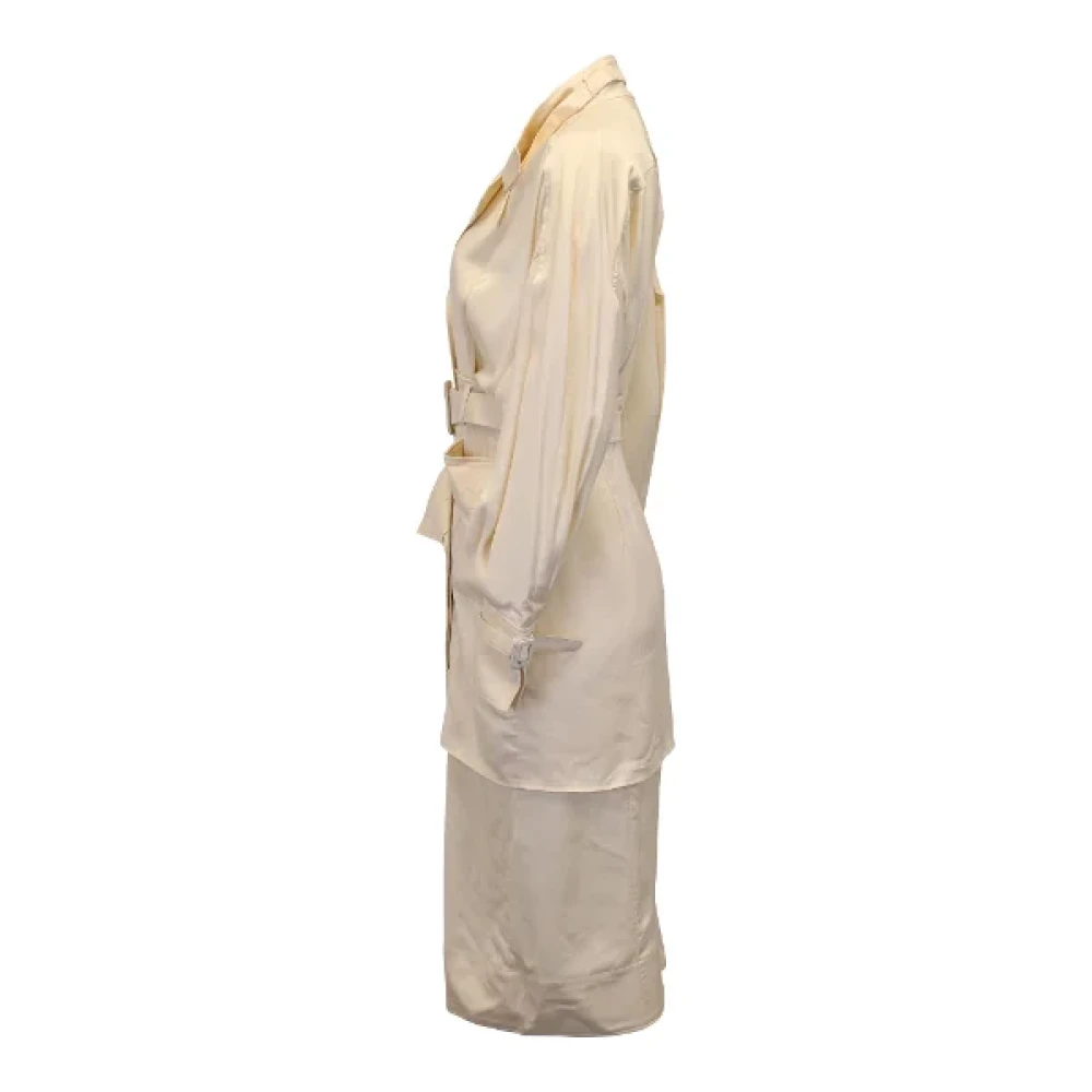 Jacquemus Pre-owned Fabric outerwear Beige Dames