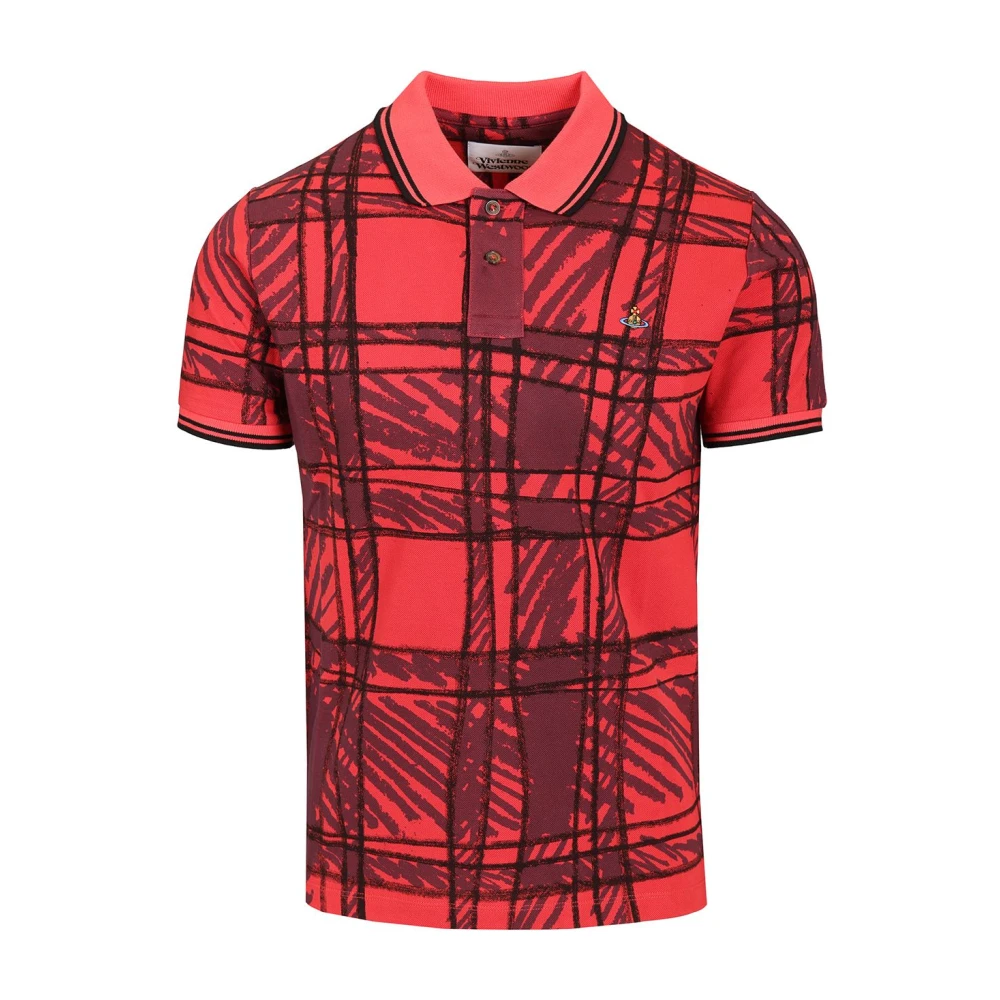 Vivienne Westwood Camisa Polo Tops Hombre Rojo M