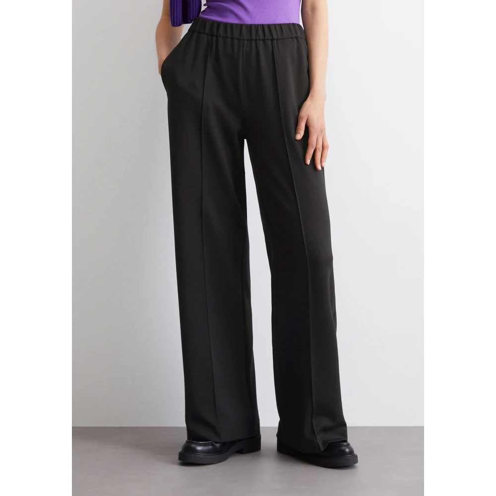 Marc O'Polo Jersey jogger wide leg Gray Dames