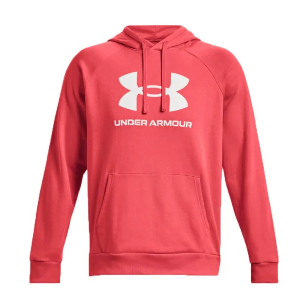 Under Armour Men's Red Athletic Sweatshirt For Fall/Winter Workouts