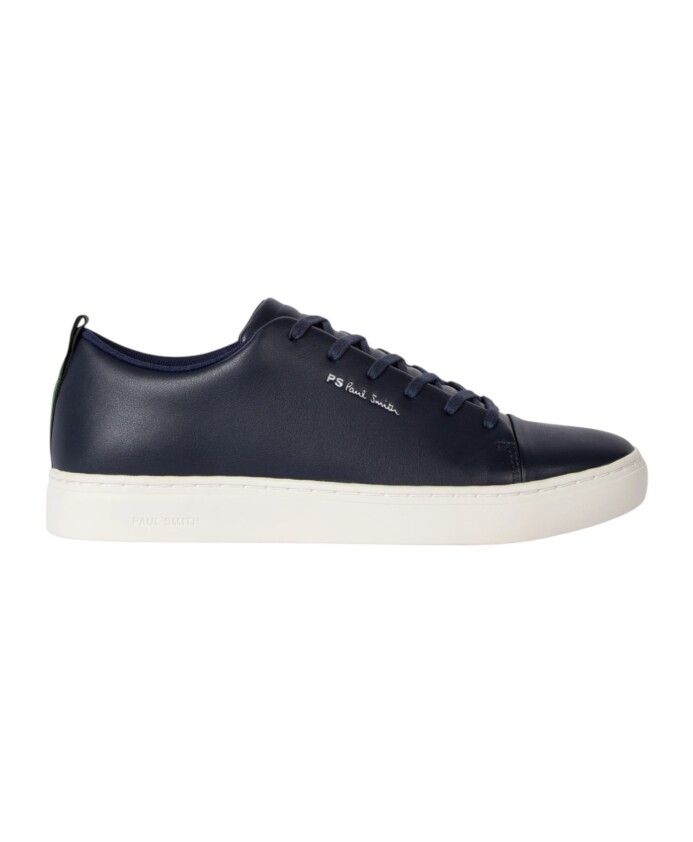 vita-lader-sneakers-med-sports-stripe