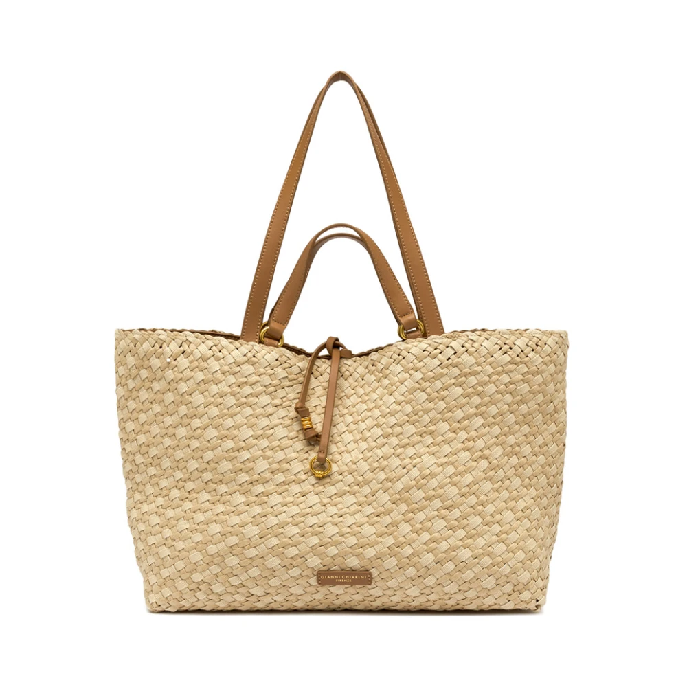 Gianni Chiarini Women's Beige Shopping Mercy - Shopping Bags - One Size - Bags