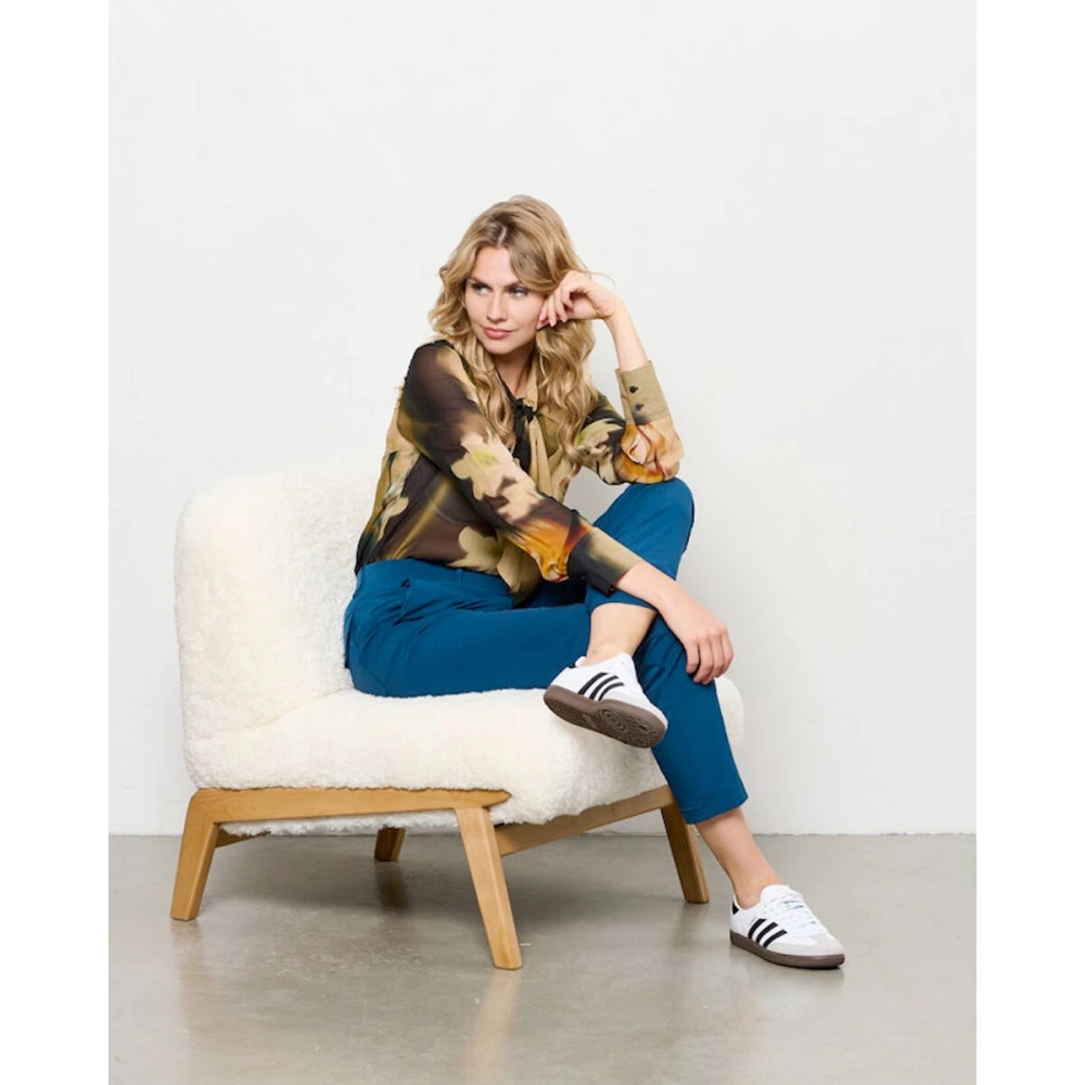 &Co Woman Overhemd met lange mouwen effen kleur Multicolor Dames