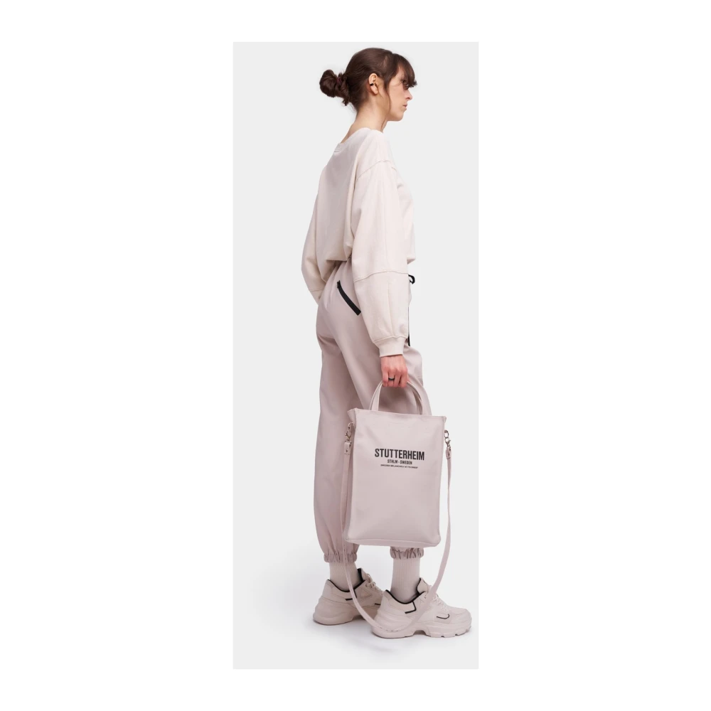 Stutterheim Waterdichte Unisex Outdoor Broek Beige Unisex