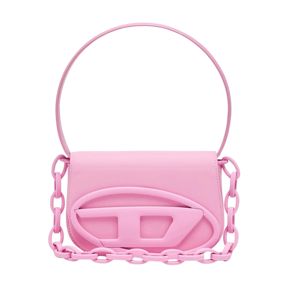 Diesel Stijlvolle Schoudertas Pink Dames