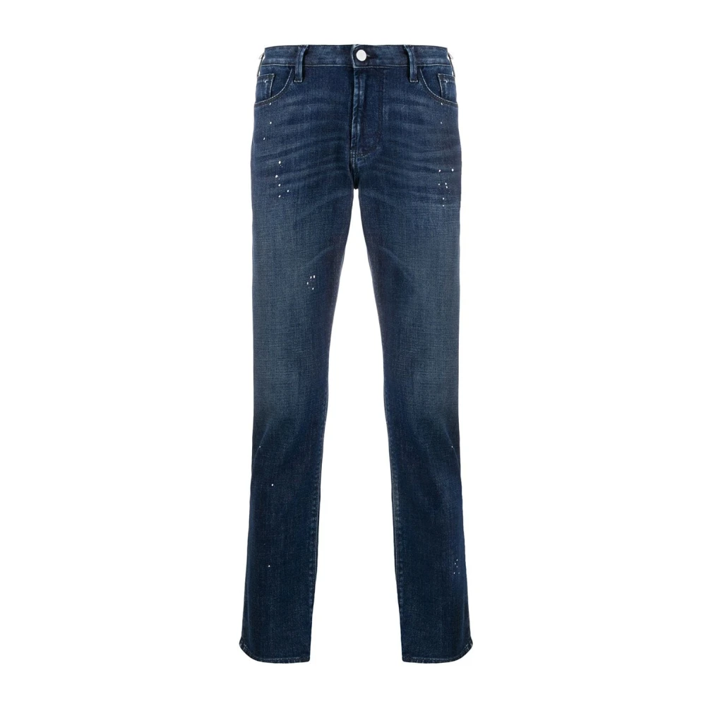 Emporio Armani Slim-Fit J061 Jeans Blue Heren