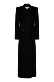 Czarne Płaszcze od Alexander McQueen