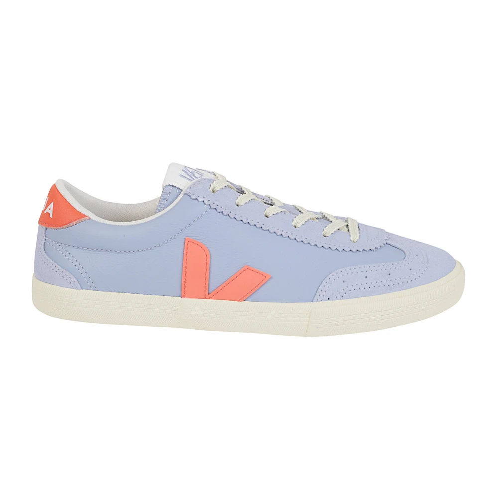Veja Volley Leather Sneakers Dames Schoenen Blauw