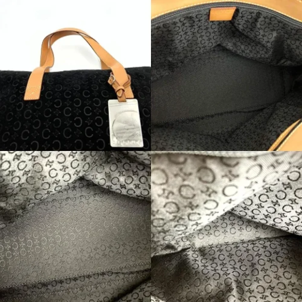 Celine Vintage Pre-owned Leather totes Black Dames