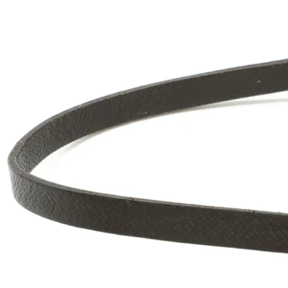 Louis Vuitton Vintage Pre-owned Plastic handbags Brown Dames