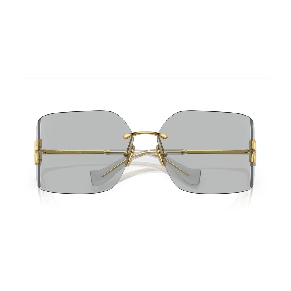 Miu Miu Yellow Sunglasses, Female, One Size, Mu54ys Sunglasses