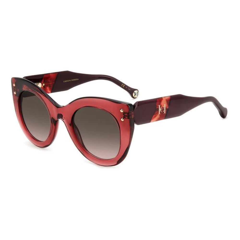 Carolina Herrera Women's Red Sunglasses - Sunglasses - 50 Mm - Accessories