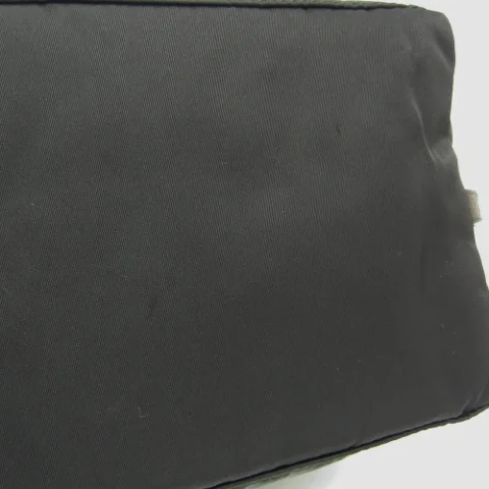 Prada Vintage Pre-owned Leather prada-bags Black Dames