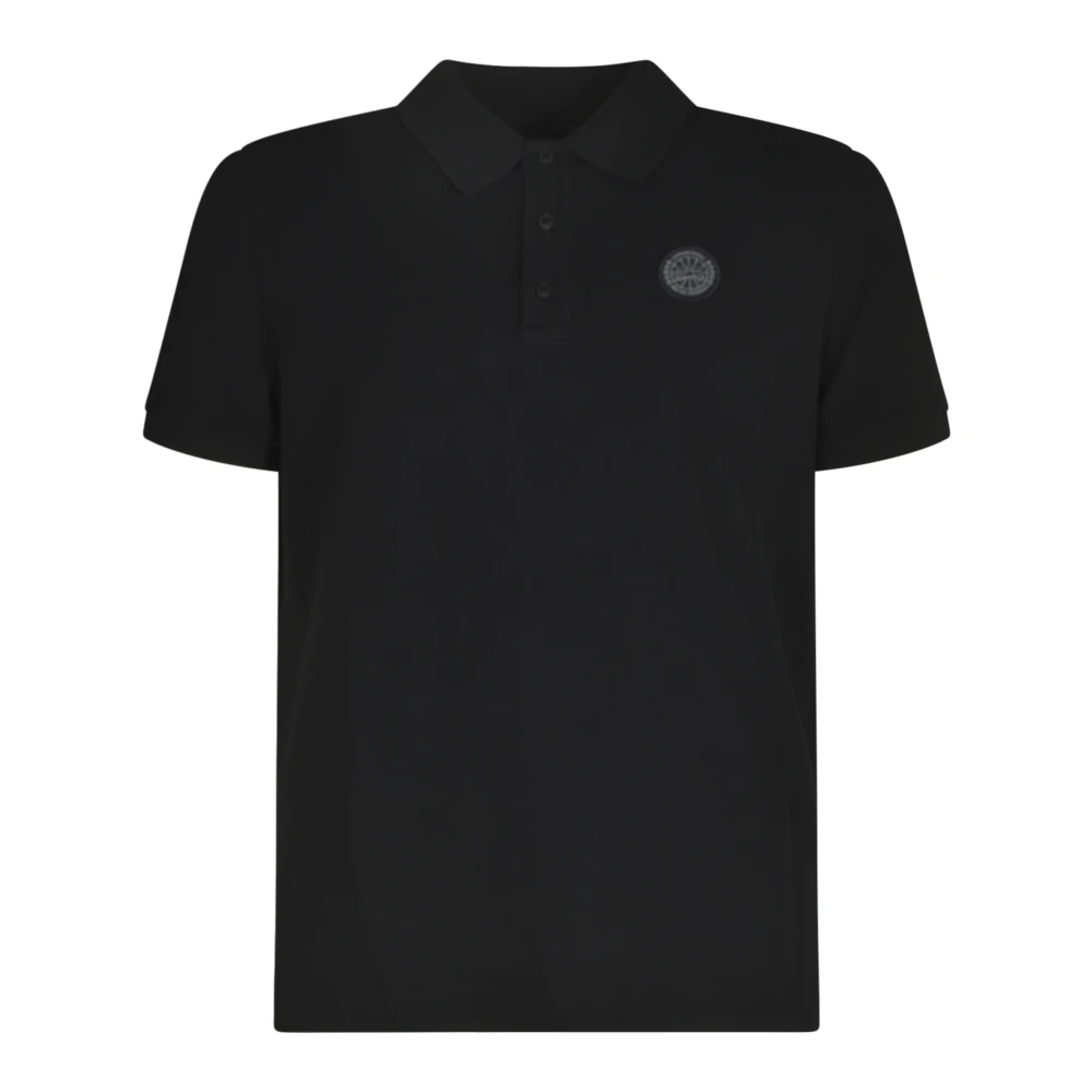 Canada Goose Zwarte T-shirts en Polos Black Heren