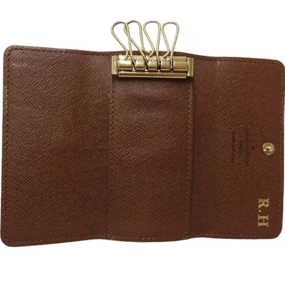 Louis Vuitton Vintage Pre-owned Canvas key-holders Brown Dames