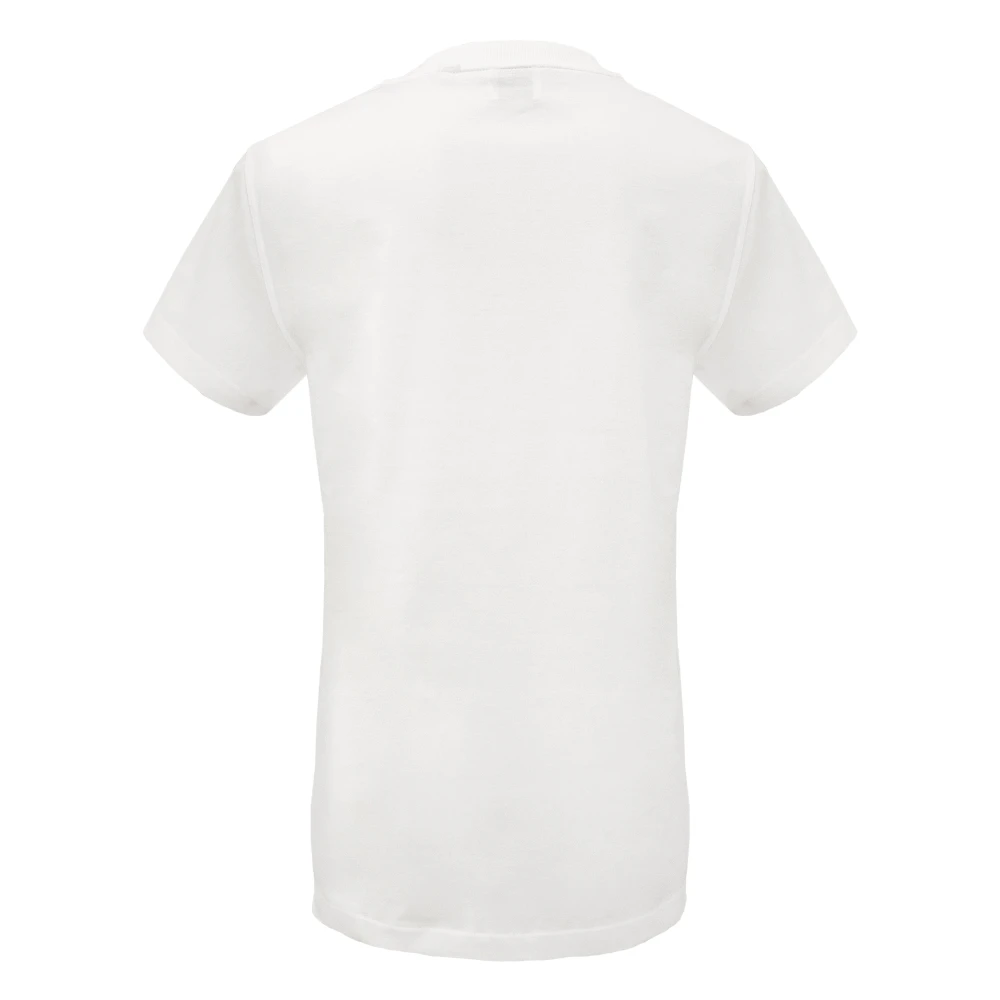 Burberry Exclusief T-shirt met Thomas Monogram White Heren