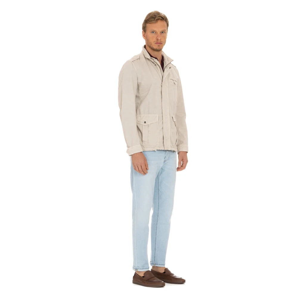 Herno Field Jacket Beige Heren