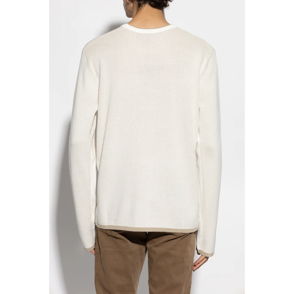 Rag & Bone Ronde hals trui Beige Heren