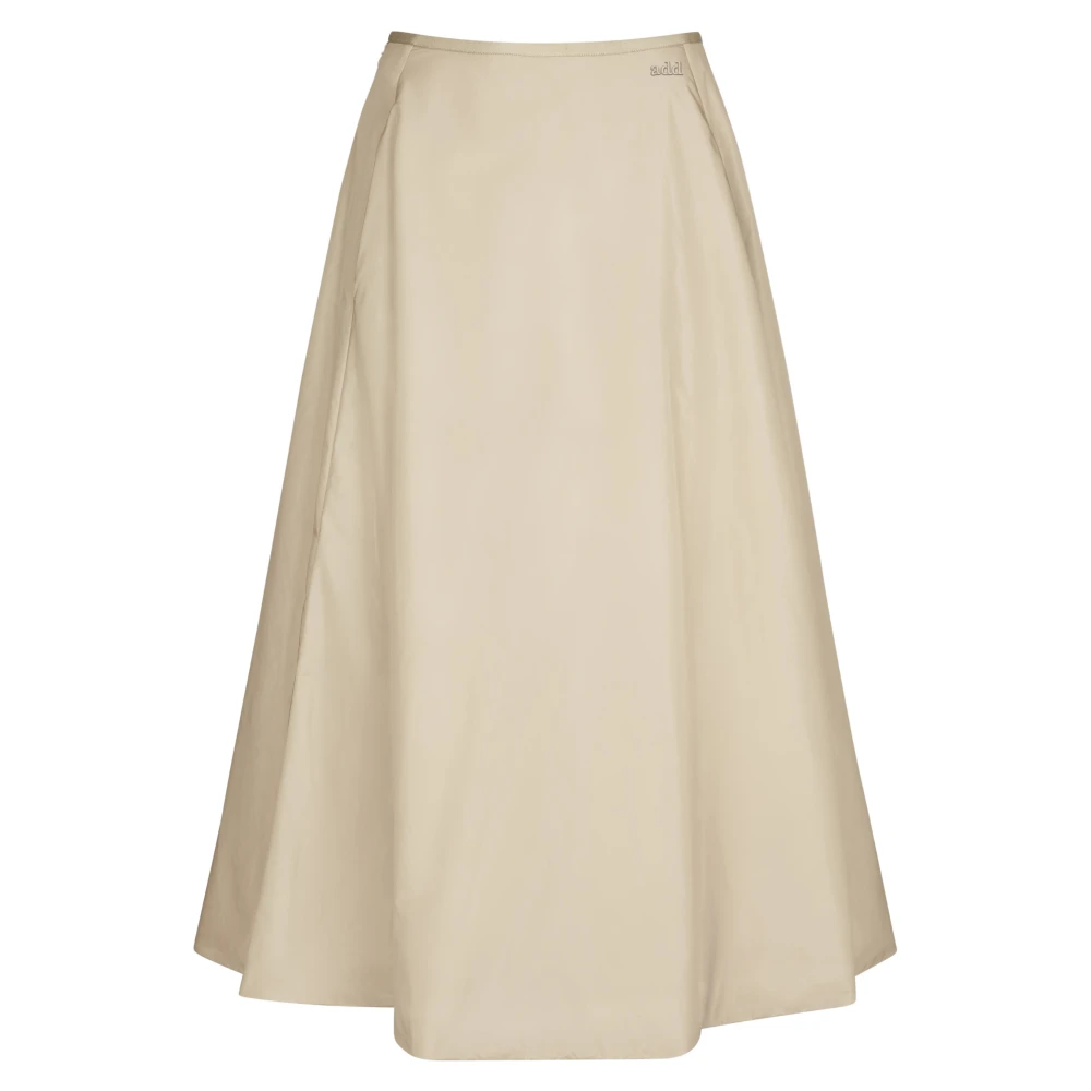 Add A-Lijn ROK IN Nylon Bright Beige Dames