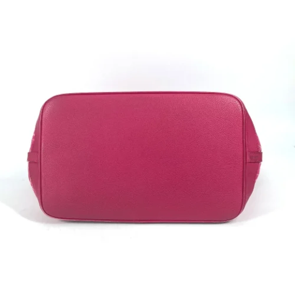Louis Vuitton Vintage Pre-owned Denim louis-vuitton-bags Pink Dames