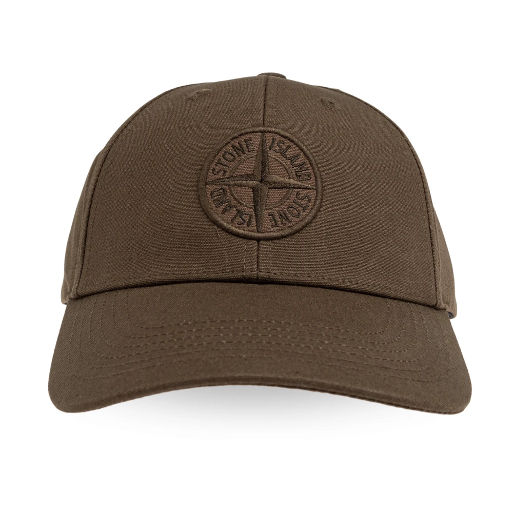 Stone Island Pet met logo Green Heren