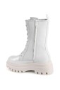 bottes-de-combat-laceup-blanches
