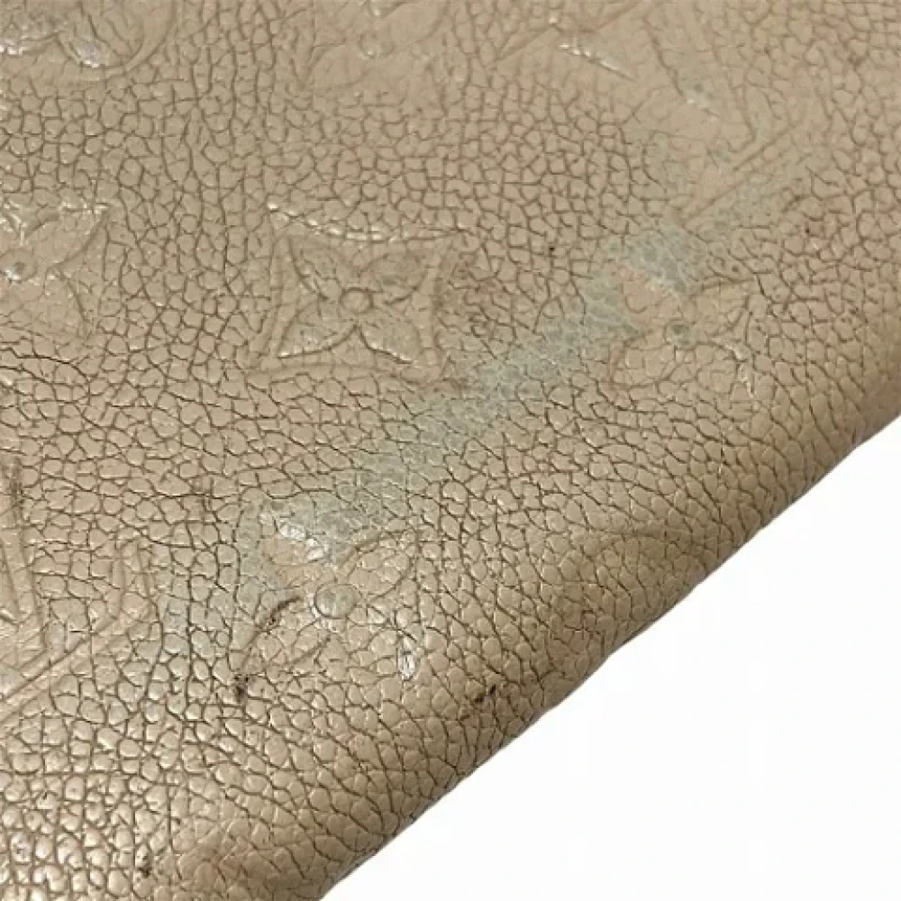 Louis Vuitton Vintage Pre-owned Canvas wallets Beige Dames
