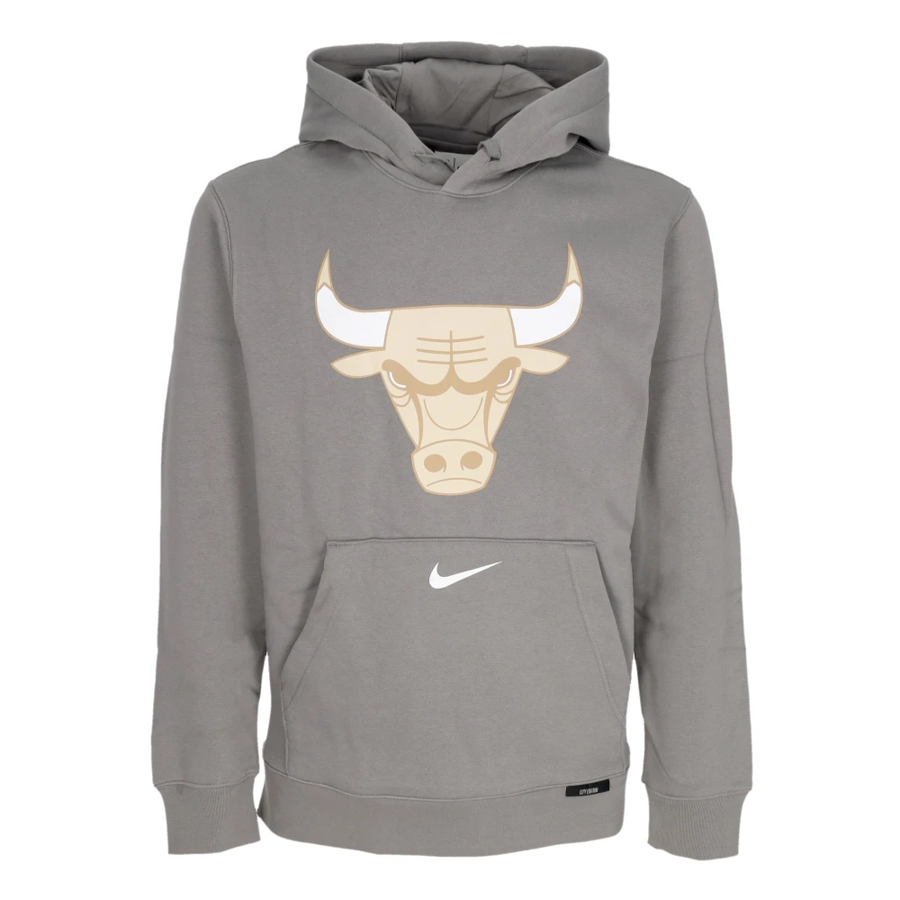 Nike City Edition Club Hoodie Dark Steel Gray, Herr