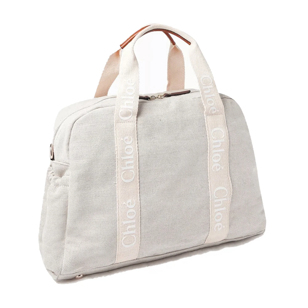 Chloé Beige Verzorgingstas met Kinderwagenriemen Beige Dames