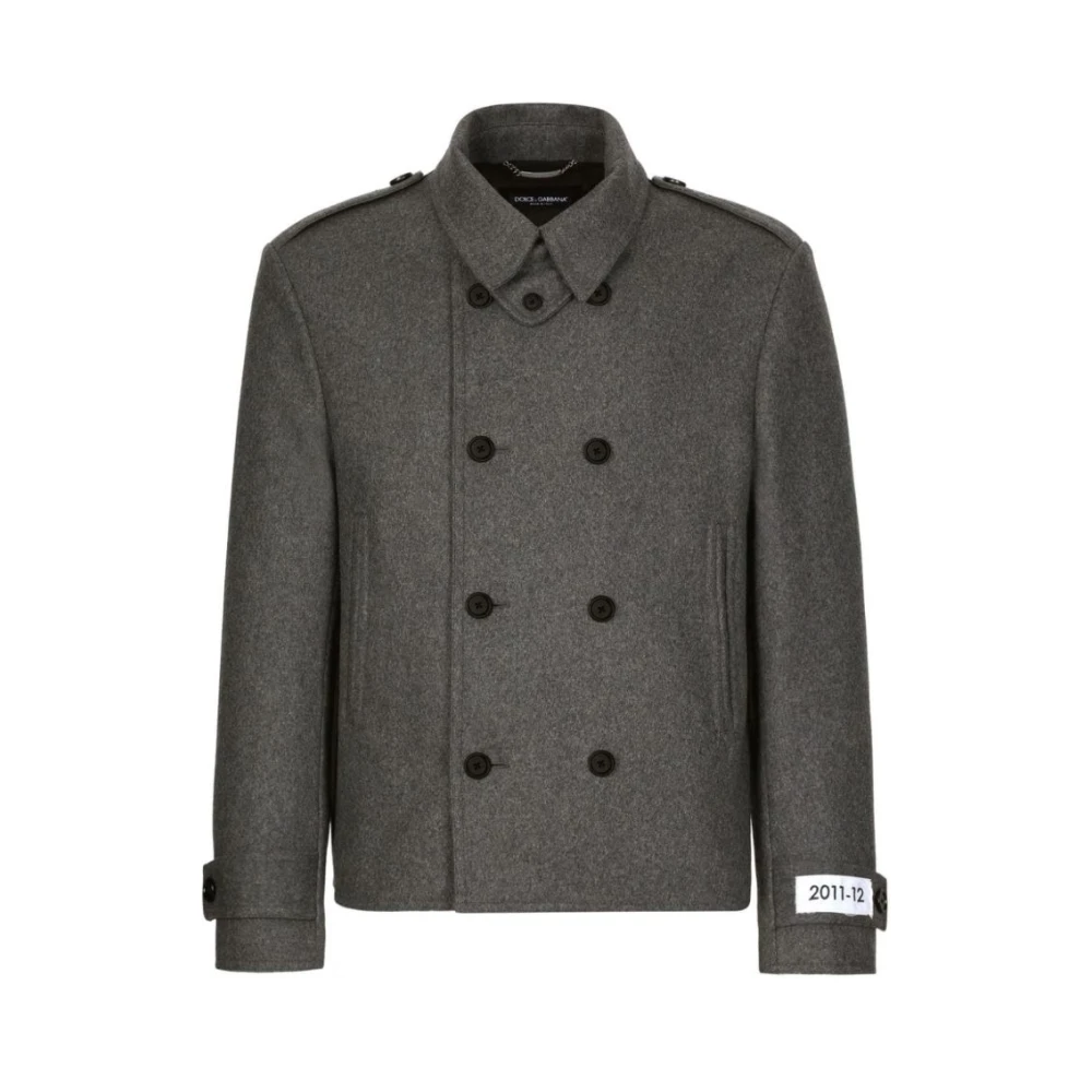 Dolce & Gabbana Uomo Grigio Giacche, L, New,