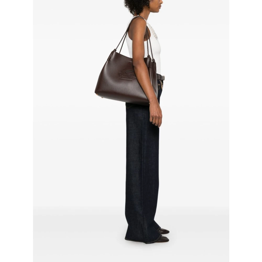 ETRO Bruine Shopper Tas voor Vrouwen Brown Dames