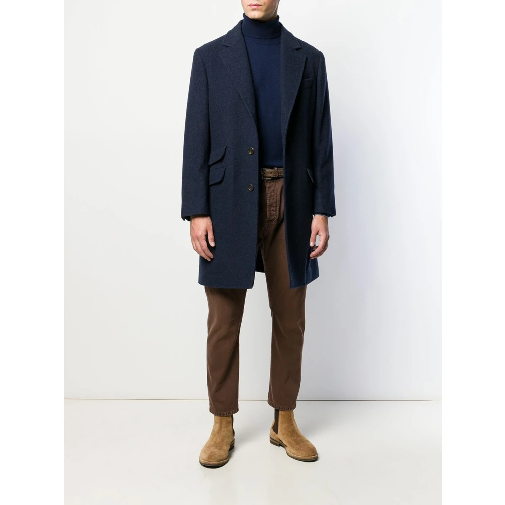 BRUNELLO CUCINELLI Luxe Blauwe Aw23 Sweatshirt voor Heren Blue Heren