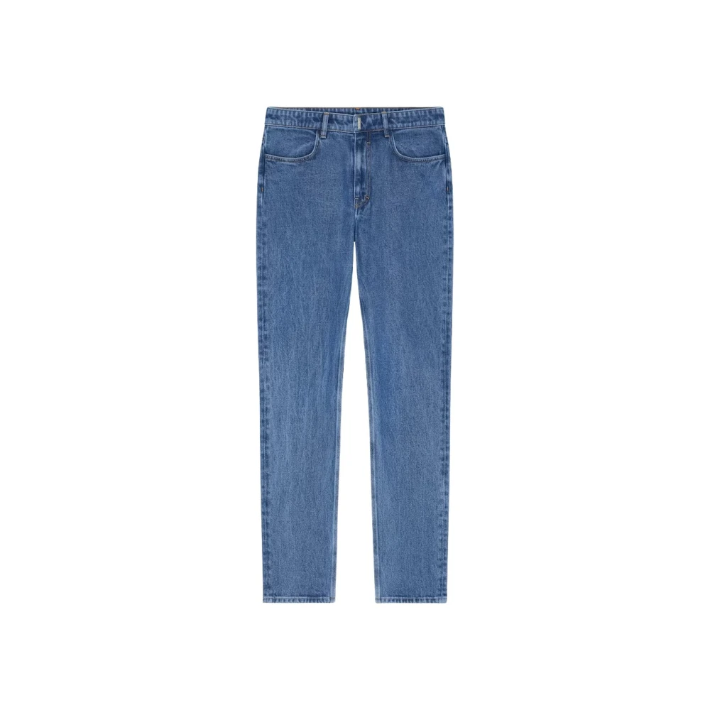 Givenchy Marble Denim Slim Fit Jeans Blue Heren
