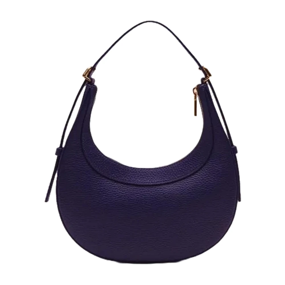Coccinelle Blauwe Leren Crossbody Tas Blue Dames