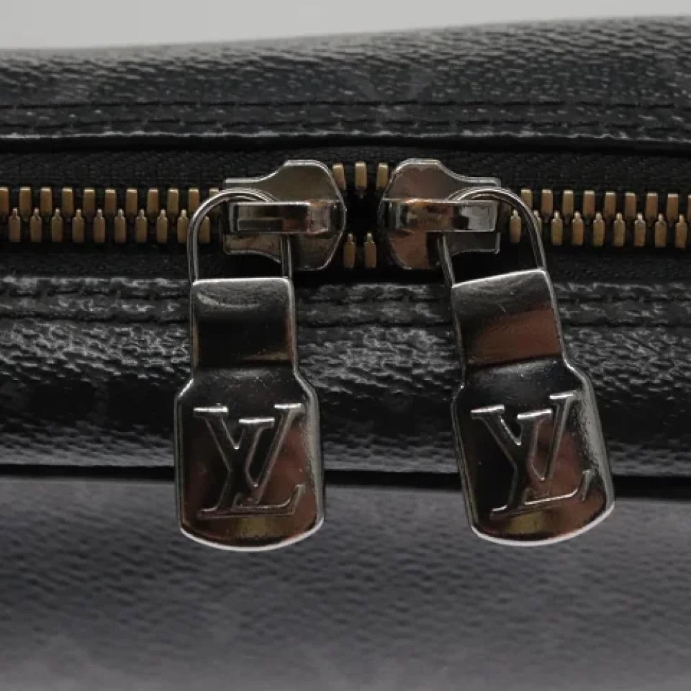 Louis Vuitton Vintage Pre-owned Canvas clutches Black Dames