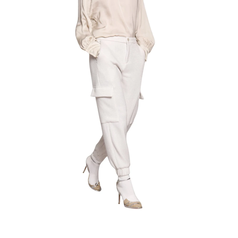 Mason's Donna Bianco Pantaloni, Xs, New,