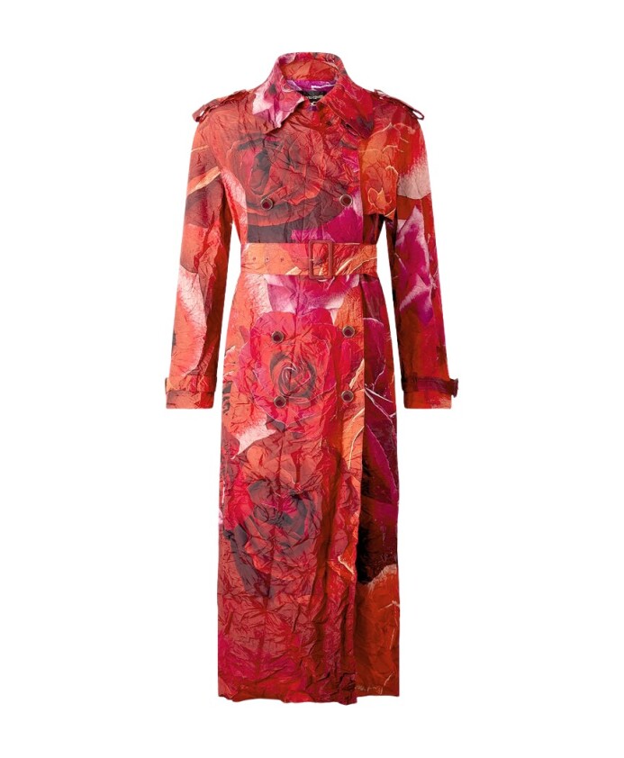 trench-coat-a-imprime-de-roses