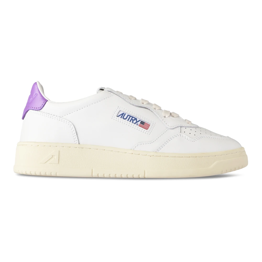 Autry Men's White Medalist Low - Sneakers - 12 Uk - Shoes