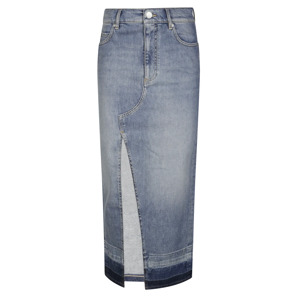 Pinko Denim Rok Cairo Stijl Blue Dames