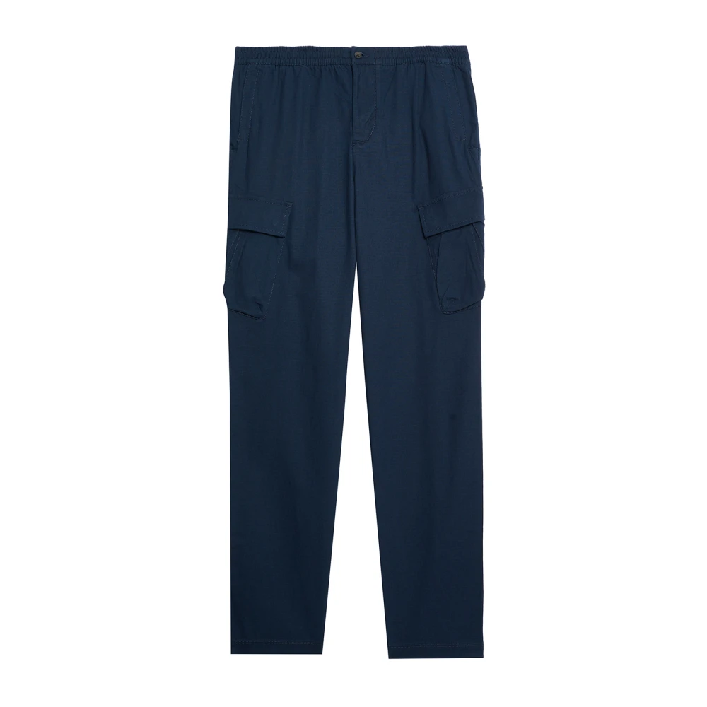 Lyle & Scott Broek van katoen met stretch Ripstop broek Blue Heren