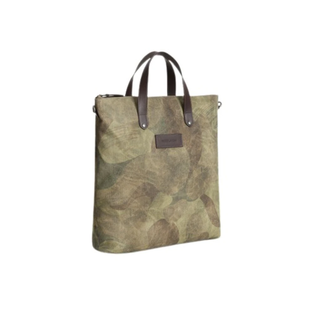 Woolrich Camouflage Tote Tas Green Dames
