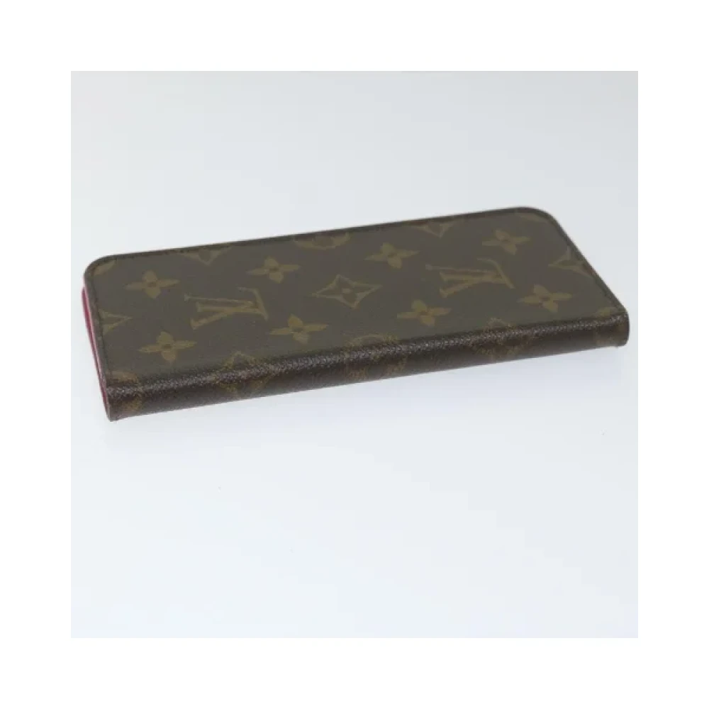 Louis Vuitton Vintage Pre-owned Coated canvas home-office Brown Dames