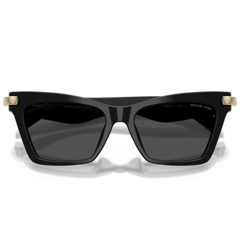 Michael Kors Unisex Black Sunglasses, 54 Mm, Grand Cayman Sunglasses